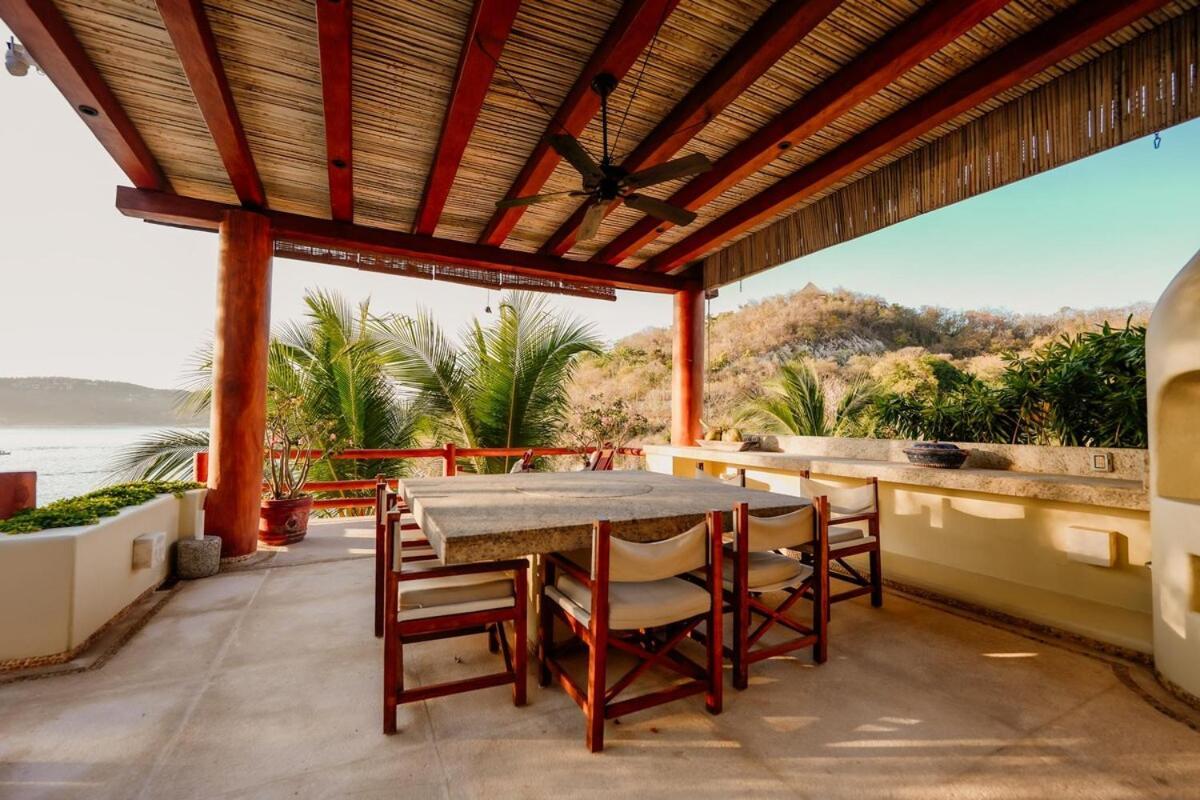 Dream Villa With Private Beach And Catering Zihuatanejo Eksteriør billede