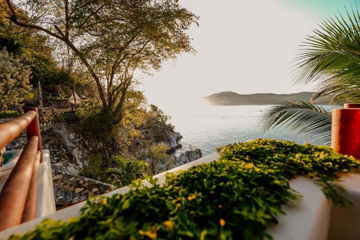 Dream Villa With Private Beach And Catering Zihuatanejo Eksteriør billede
