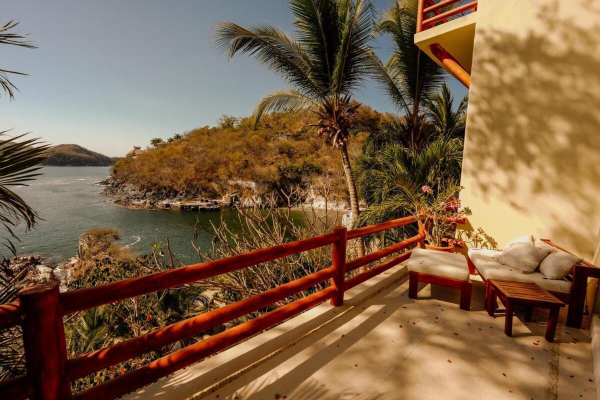 Dream Villa With Private Beach And Catering Zihuatanejo Eksteriør billede
