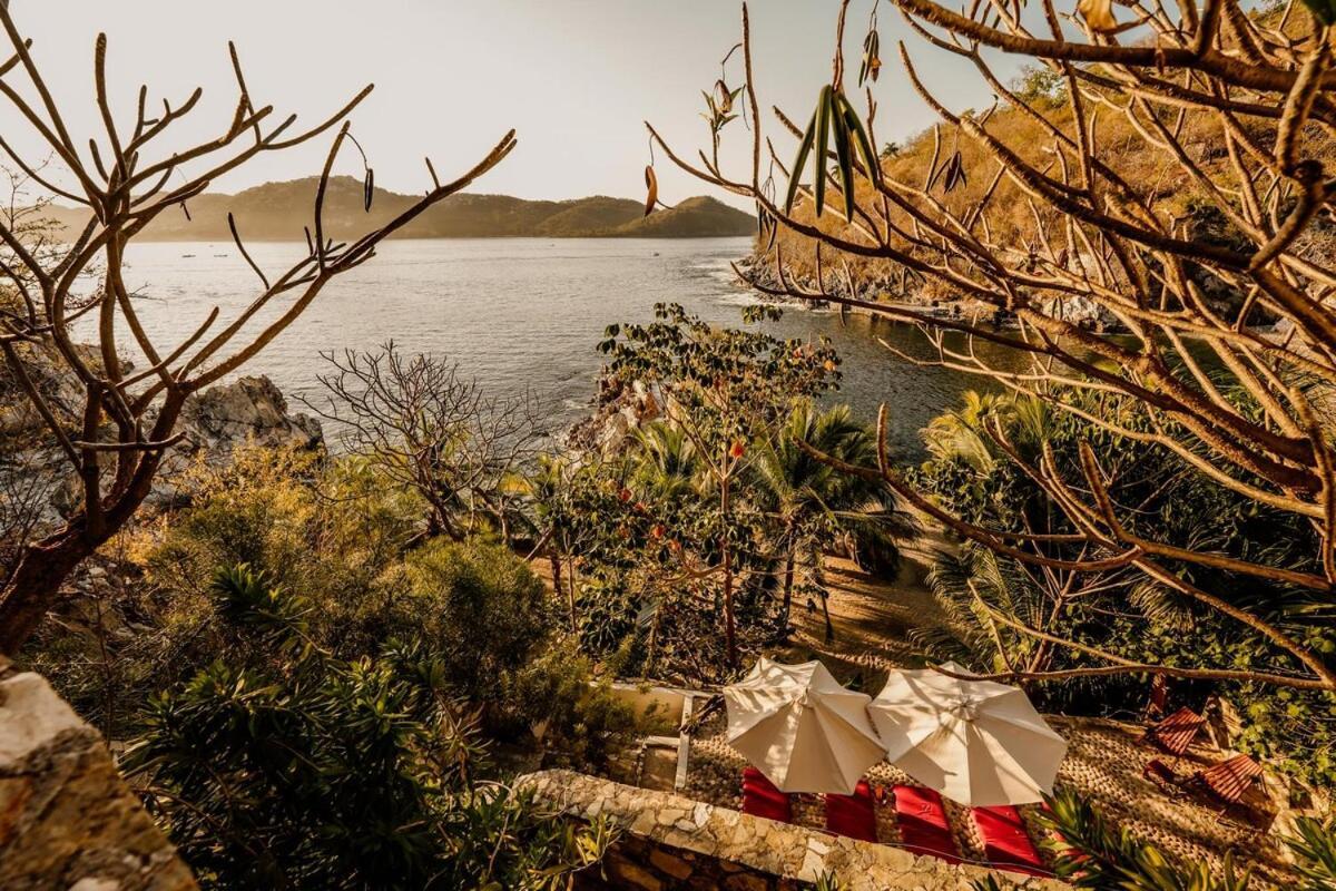 Dream Villa With Private Beach And Catering Zihuatanejo Eksteriør billede