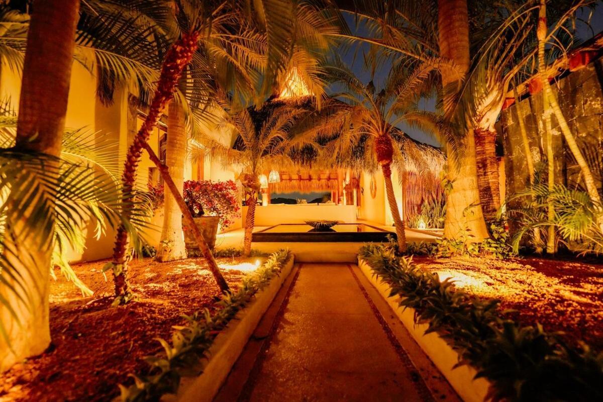 Dream Villa With Private Beach And Catering Zihuatanejo Eksteriør billede