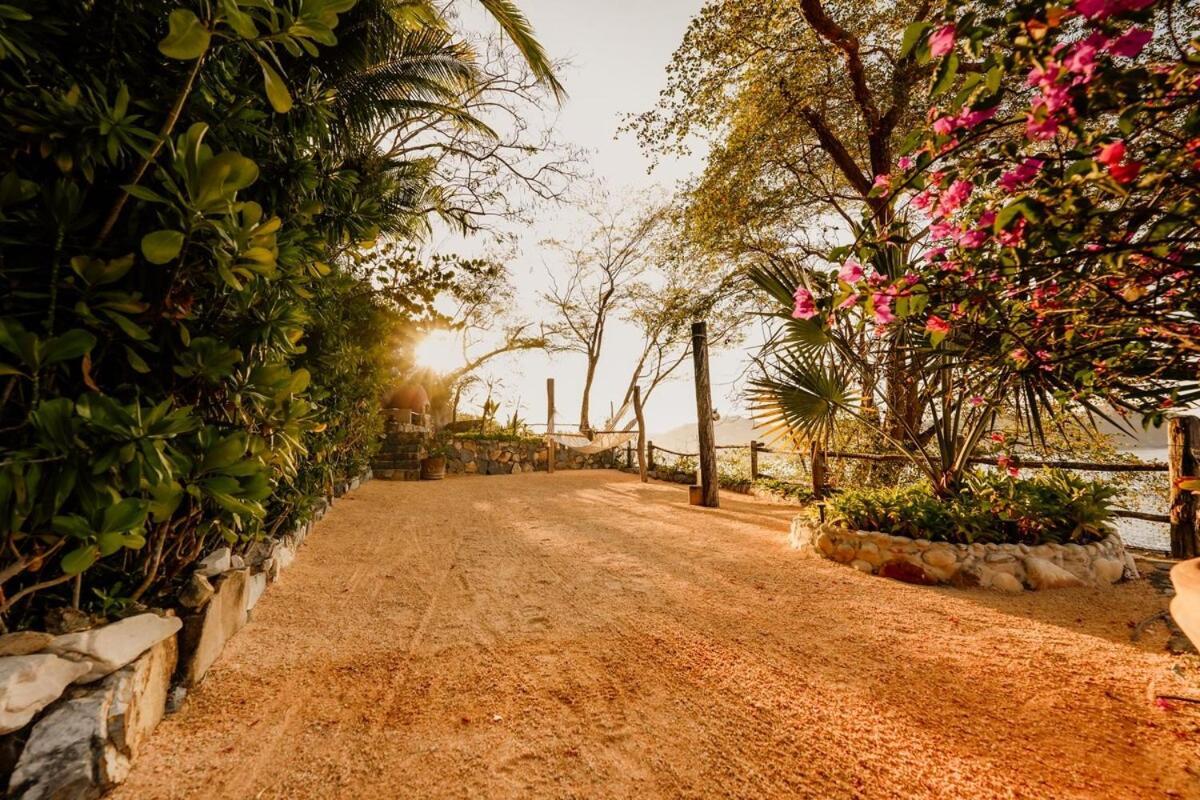 Dream Villa With Private Beach And Catering Zihuatanejo Eksteriør billede