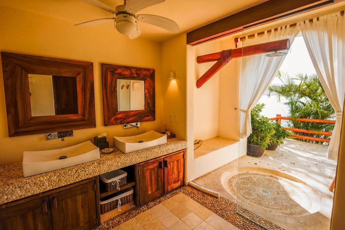 Dream Villa With Private Beach And Catering Zihuatanejo Eksteriør billede