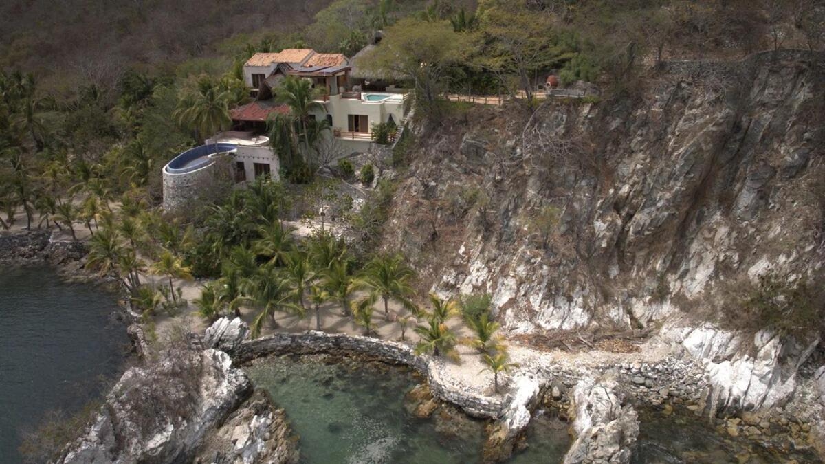 Dream Villa With Private Beach And Catering Zihuatanejo Eksteriør billede