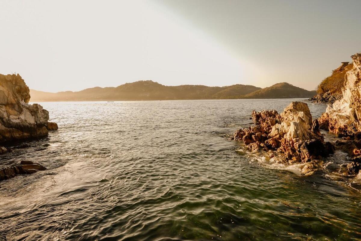 Dream Villa With Private Beach And Catering Zihuatanejo Eksteriør billede