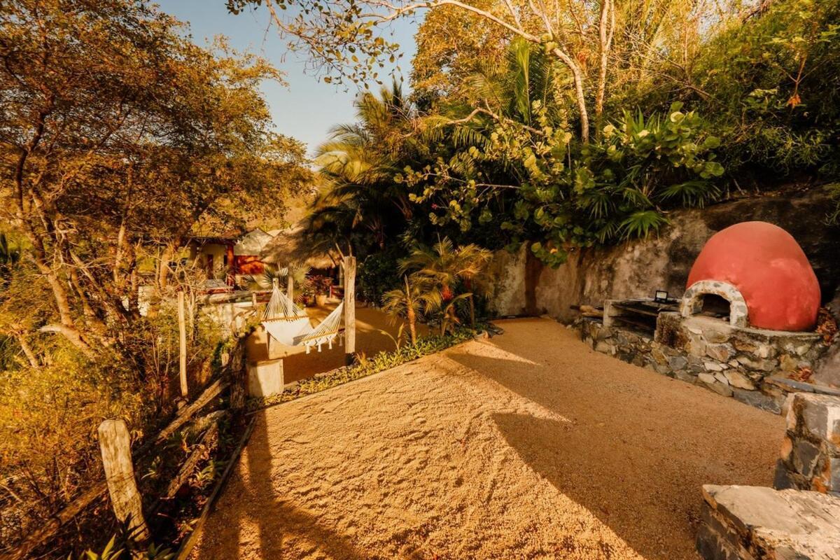 Dream Villa With Private Beach And Catering Zihuatanejo Eksteriør billede