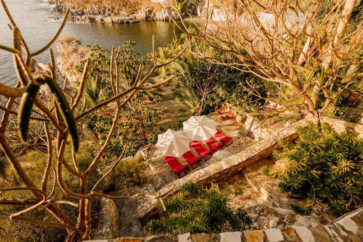 Dream Villa With Private Beach And Catering Zihuatanejo Eksteriør billede